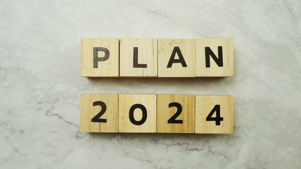 image montrant des cubes "plan 2024" relatif aux opportunités à venir en 2024